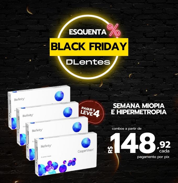 Lentes Biofinity - Pronta Entrega