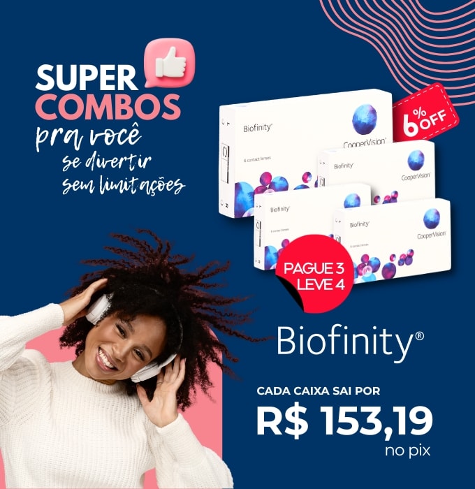 Lentes de Contato Coopervision em Promoção