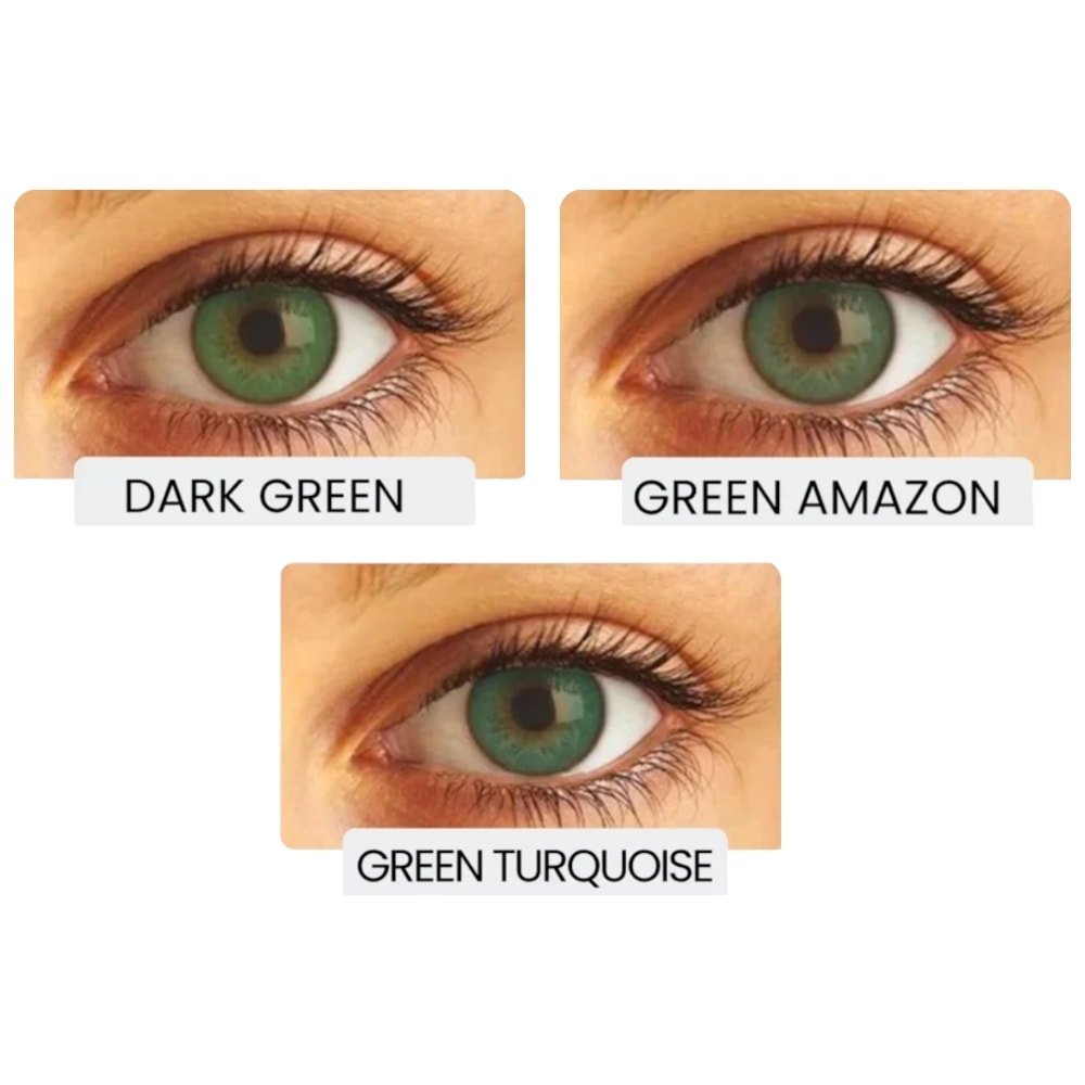 凍える鏡('07TAC/ワコー/エクラアニマル/シネマポルト/AZ) Lente de Contato Colorida com Grau Optima Natural Look Anual